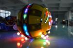 Fiberglass + Metal Amusement Car Ride 360 Degree Happy Car Space Capsule