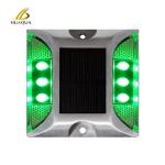 Solar Powered LED Road Stud Weather Resistant For Road Safety