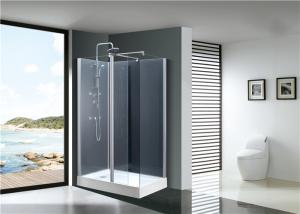 China Bathroom Shower Cabins , Quadrant Shower Units 1100 X 800 X 2250 mm aluminium wholesale