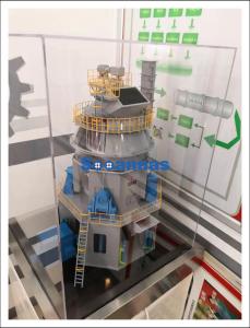 China Electric 3 Roller 36-110 TPH Cement Vertical Roller Mill wholesale