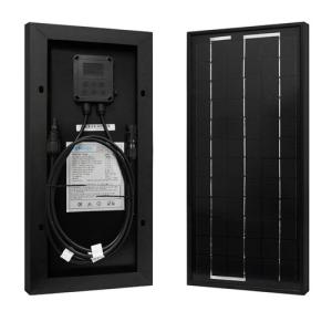 China Black Color Flexible Solar Panels Sunpower 3W 5W 10W 15W 20W High Power Capacity wholesale