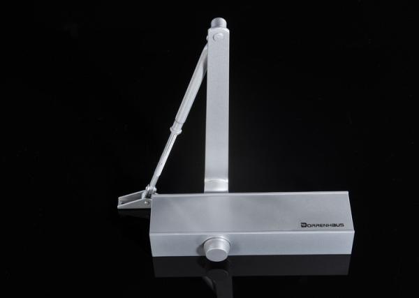 Aluminum Commercial Hydraulic Door Closer Size 4 CE Listed Weight Range 25 -