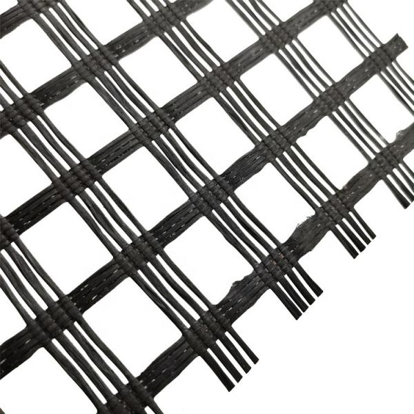 High Intensity Biaxial Glass Fiber Geogrid for Earth Working PP Plastic Biaxial
