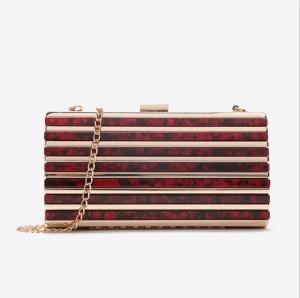 China OEM Red Rectangle Purse Frame wholesale