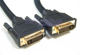 China Digital/Analog DVI Cable 7×0.127mm Silver Plated Copper or Tin Plated Copper 28AWG wholesale
