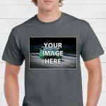Customization Round Neck Sublimation Printed T Shirts Plus Size