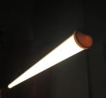 Round LED Aluminum Profile For 21mm Width LED Strip Extrusion Housing
