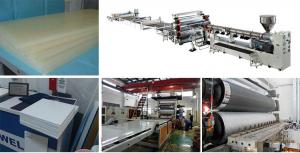 China PP ABS PE Hdpe Sheet Extruders Advertising Board Extrusion Line on sale