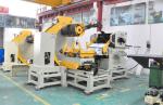 18KW Steel Coil Feeder Straightener Machine Cum Servo Roll Feeder 3 In 1