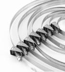 Self-locking Stainless Steel Cable Ties for Heavy Duty Applications 4.6*300mm