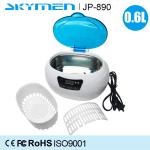 Digital Timer Jewelry Ultrasonic Cleaning Machine , Ultrasonic Bath Cleaner 0.6L