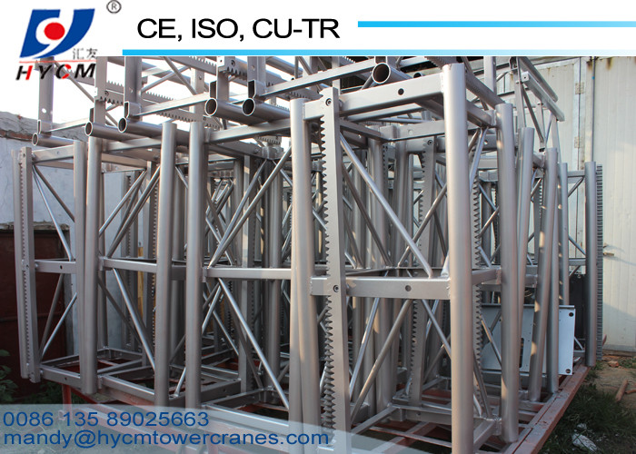 650*650*1508mm Construction Hoist Mast Section with Rack for SC Series Elevator