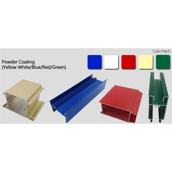 Modern Design Anodized Aluminum Window & Door Extruded Profiles