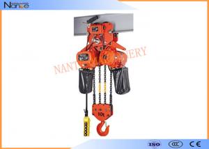 China 2 Ton / 5 Ton Electric Hoist Trolley Lever Chain Hoist With Safety Hook wholesale