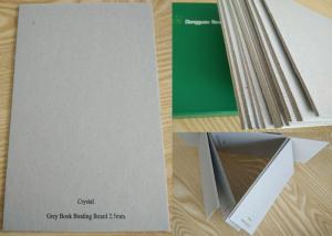 China Unbleached Grade AA Full Grey Book Binding Board for Hardcover / Desk Calendar wholesale