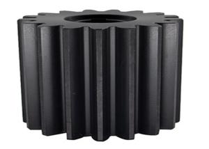 China Customized Cylindrical Steel Gear Wheel Quenching Black Color wholesale
