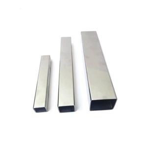 China ASTM Hl Finish Stainless Steel Square Tube Pipe Profile 201 202 316 Bright Mirror wholesale