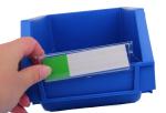 Warehouse Hanging Stack And Nest Plastic Parts Bins Plastic Fruit Bins 225mm