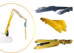 Pile Higher Excavator Pile Driver Attachment For CAT HITACHI KOMATSU