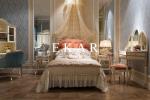 Velvet Princess Bed Latest Bedroom Design Wooden Girl's Bed