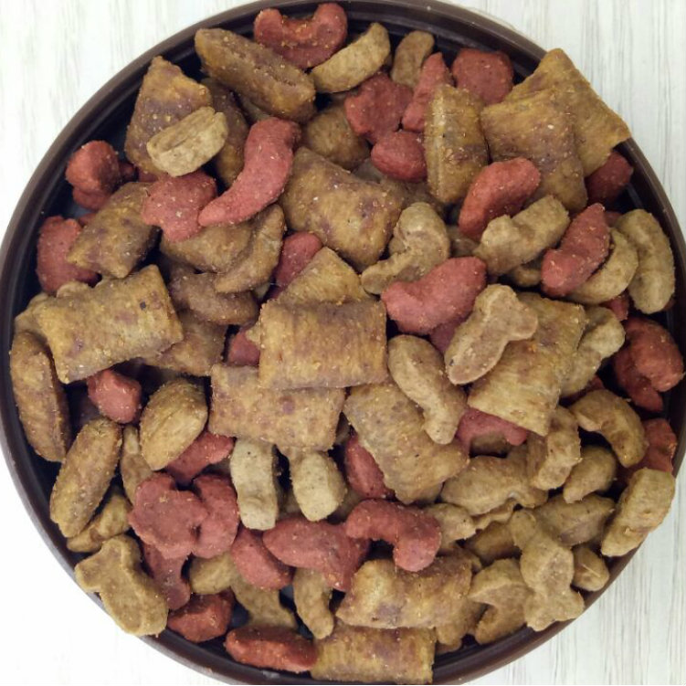 Small Dry Pedigree Dog Food Pellet Extrusion Equipment with Delta Inverter Technology