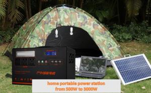 China 500w Solar Mobile Power Bank High Power Self Driving Car Cooking 220v on sale