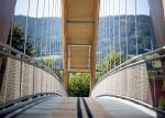 Balustrade Infills 60x60mm Steel Wire Rope Mesh Fencing For Bridge Railings
