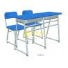 Buy cheap Metal Material Double Student Desk And Chair Set For Middle School Classroom from wholesalers