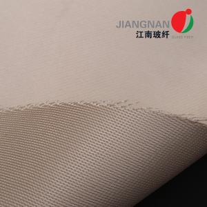 China 1.3mm Heat Insulation Fiberglass Cloth 920mm Width Woven Silica Fabric wholesale