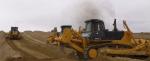 Operating Weight 17000KG Shandtui Bulldozer With Straight Tilt / Angle Blade