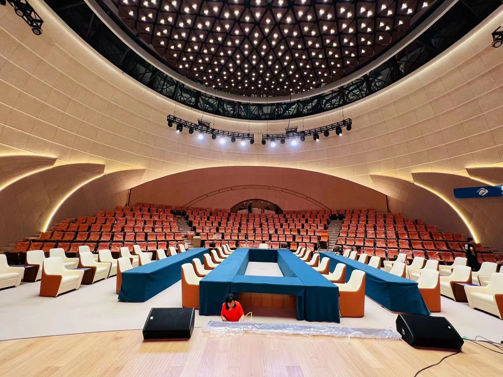 12mm Flame Retardant Soundproof Wall Decoration PET Acoustic Panels For Cinema