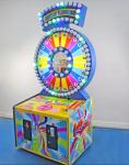 Lucky Turning Lottery Game Machine , Indoor 120kg Amusement Game Machine