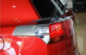 China Chrome Car Tail light Covers , 2013 / 2014 Toyota RAV4 Rear Lamp Garnish wholesale