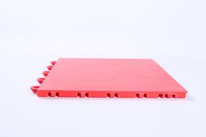 China Red Color Safety Sport Floor Playground Floor For Skateboard Playground wholesale