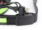 Night Safety Bright Flashing Adjustable Dog Leash , Usb Light Up Led Pet Leash