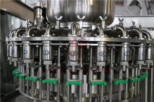 China Industrail Mineral Water Glass Filling Machine , Glass Milk Bottle Filling Machine wholesale