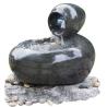 Buy cheap Fiberglass Outdoor Sphere Water Fountains With Pots / ball water feature from wholesalers
