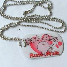 C.M.Y.K color stainless steel 1.0mm Personalised dog tags