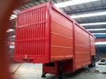 Curtain Side Semi Trailer with 3 Axles and 1840mm Tread Fuwa / BPW Axle