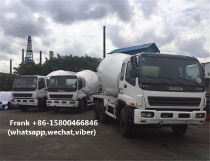 China 10PE1 Engine Used Concrete Mixer Trucks , Mobile Concrete Mixer Truck wholesale