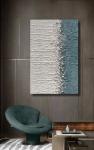 Home Living Room Decor Painting 3d Abstract Canvas Oil Painting with Customized