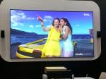 120" Ambient Light Rejection Fixed Frame Projector Screen PET Material 4K