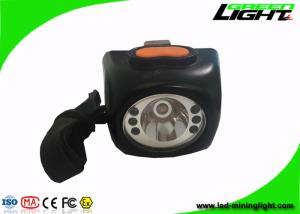 China Long Life Span Miners Cap Lamp 8000 Lux With 13 - 15 Hours Working Time wholesale