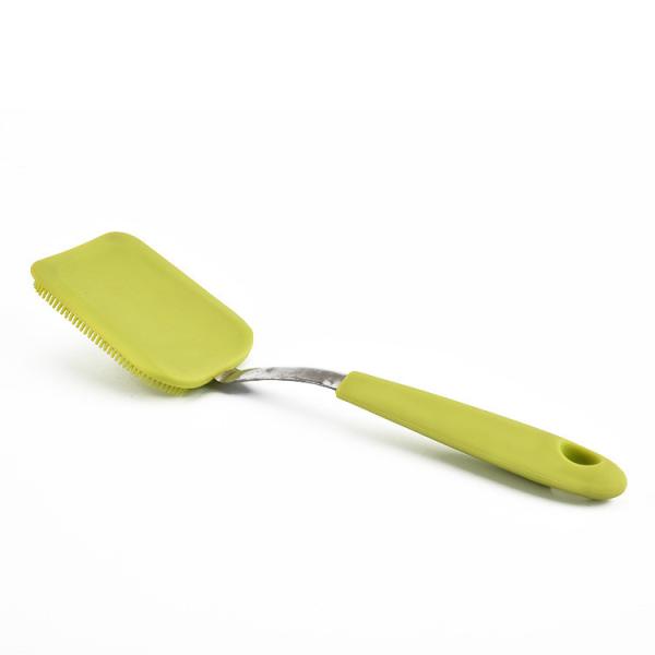 Soft Silicone Mold Tools , Heat Resistant Silicone Pot Cleaning Brush Eco -