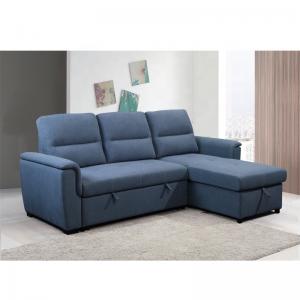 China Fraser new designs popular living room sofa modern fabric sleeping sectional sofa set wholesale