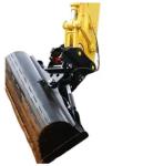 Q355B NM Material Excavator Tilting Bucket For CAT320 EX200 PC200