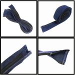 Welding Protection Blue Fire Resistant Denim Jacket for Cable Cover TIG Welding