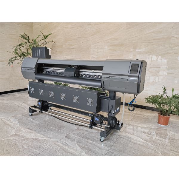 Large Format Printer ECO Solvent Based Printer 1.6M I3200 (3 Heads) 6 Color Eco Solvent Printer