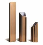 Powder Coating Electrophoresis Aluminum Square Shape Custom Length
