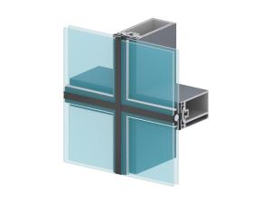 China Modern Design Aluminium Curtain Wall Profile Aluminum Structural Extrusions wholesale